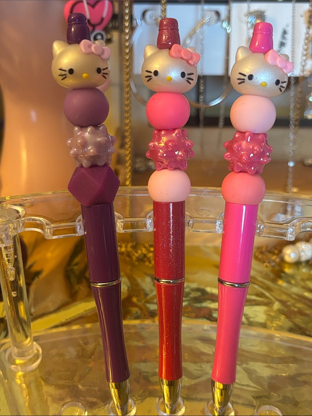 Handcrafted Hello Kitty Pen (1) 🆕